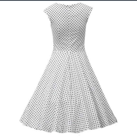 Royal blue vintage dress - Picture 2 of 3